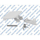 Ручка люка Bosch 050099 133.01 KIT white 139BH04