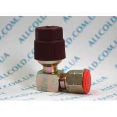 автоадаптер HP 3/16   90 градусов   R12/R134   (DRA782UN +88,272)Италия