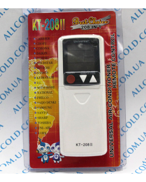NEW universal air conditioner remote control KT 208