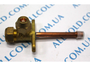 кран сервісний (порт) 1/4" прямий