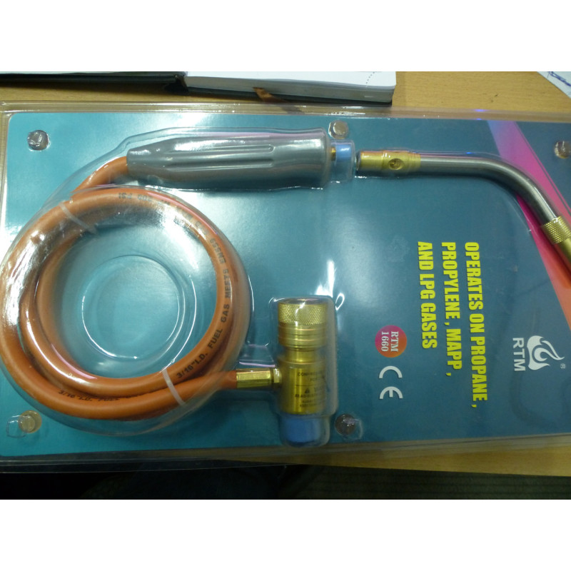 Пальник для MAPP GAS RTM-1660 із шлангом