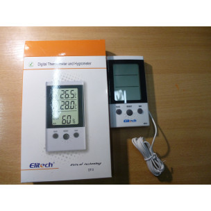 Термометр DT-3 с двойным  измерением термогигрометр