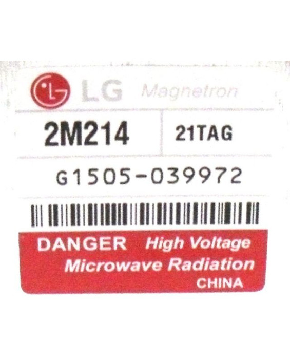 Магнетрон LG 2M214-21 900W MCW361LG