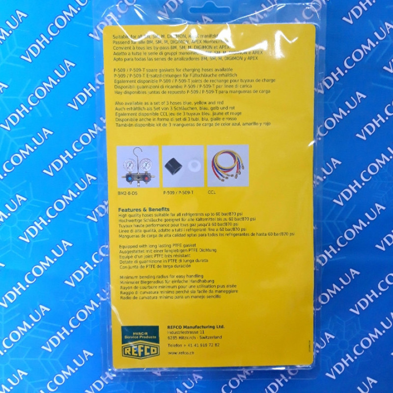Заправний шланг REFCO CCL-36, I=0,9m