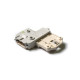 Замок люка Zanussi 1240349017 148ZN10/ INT004ZN