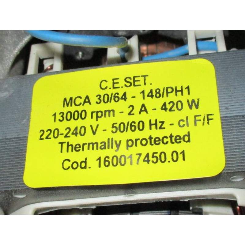 Електродвигун Indesit C00111492 CESET top 850/1000rpm P30 TL EVOII