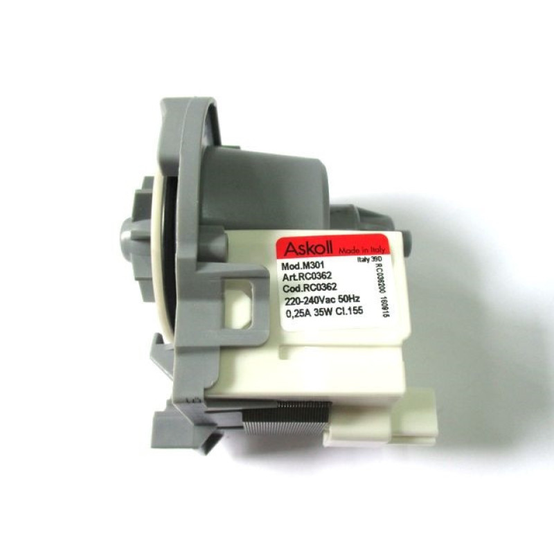 Насос зливний Whirlpool 481236018558 Askoll M301 35W PMP015WH