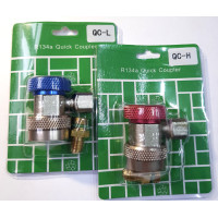 Заправочная муфта комплект QC-L+QC-H быстросъёмная