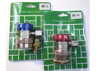 Заправна муфта комплект QC-L+QC-H швидкознімна