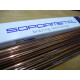 Припой меднофосфорный SOPORMETAL (Португалия) 0% 2Х2Х500мм, 1кг