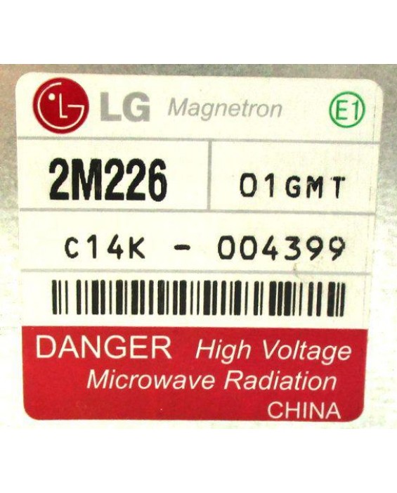 Магнетрон LG 2M226-15GJE 900W MCV353