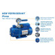 Вакуум-насос VALUE  NEW  VI 180- SV  (1х ступ. 198  л/мин   ) с манометром вертикальн  150 микрон 2Ра