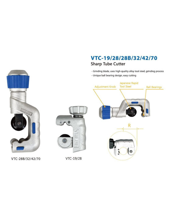 Труборіз VALUE VTC-32 (4-32мм)