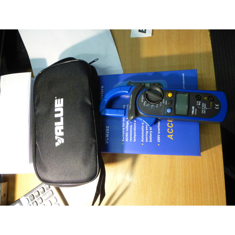 Тестер-клещи  VALUE VCM  202