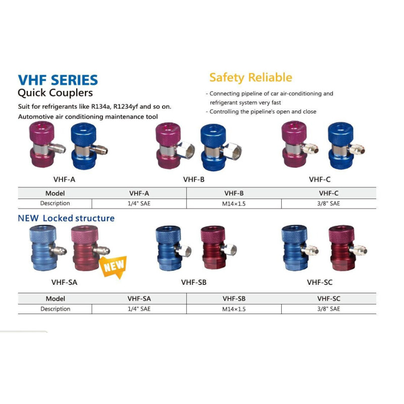 Заправочная муфта VALUE  VHF-SA (авто.быстросъёмная с фиксатором )