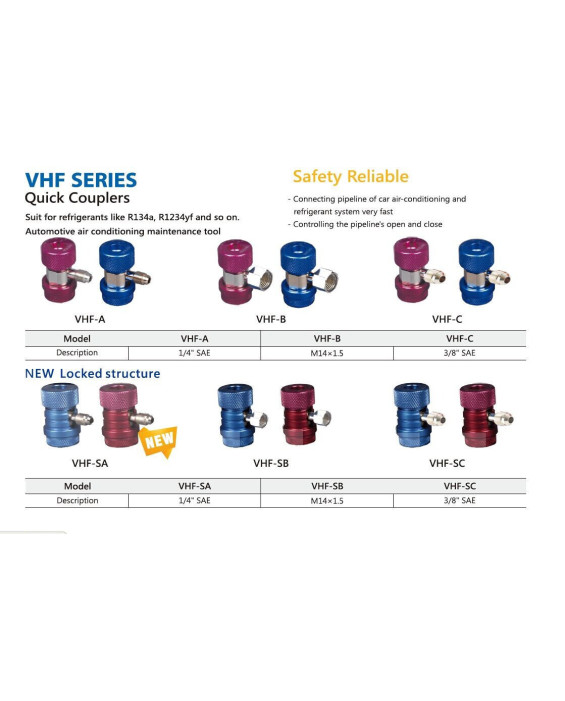 Coupling VALUE VHF-SA for air conditioners