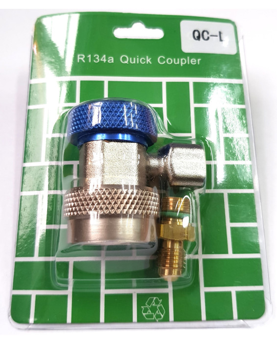 Valve QC-L B for filling air conditioners (low pressure)