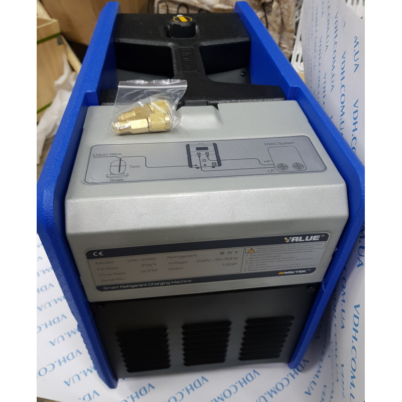 NEW  Вакуумно -заправочная станция  VALUE  NAVTEK VRC 6100I