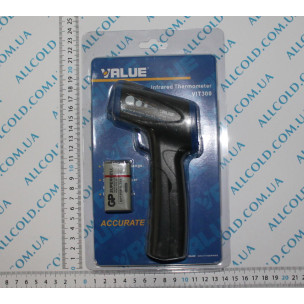 Термометр пирометр инфракрасный+лазер  VALUE VIT 300 (-18 С /280С )