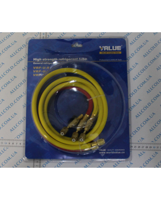 Filling hose VALUE R 22 -1.5m set 3 pcs