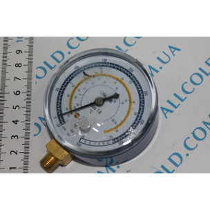 Pressure gauge. VALUE GBL low pressure R22 R410a R32 diameter 68 mm