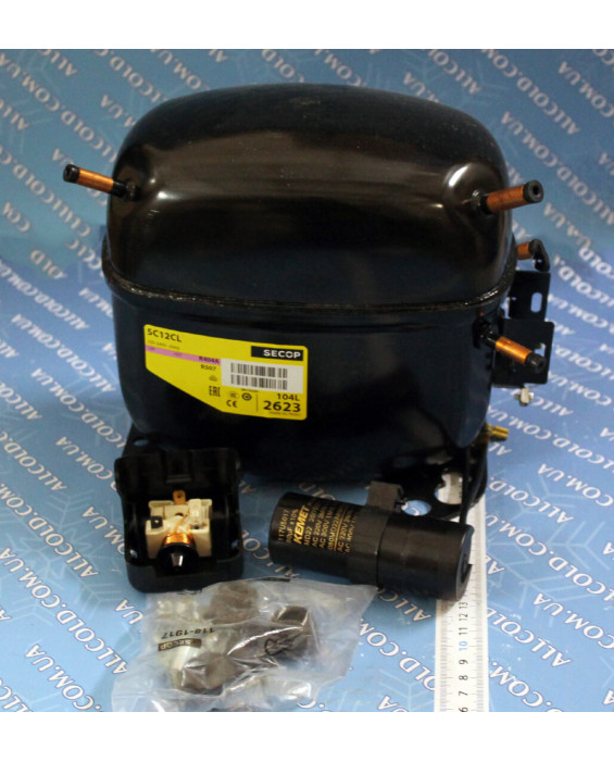 Compressor DANFOSS SC 12 CL (Low temp.t-20C, 650W, R-404/507)