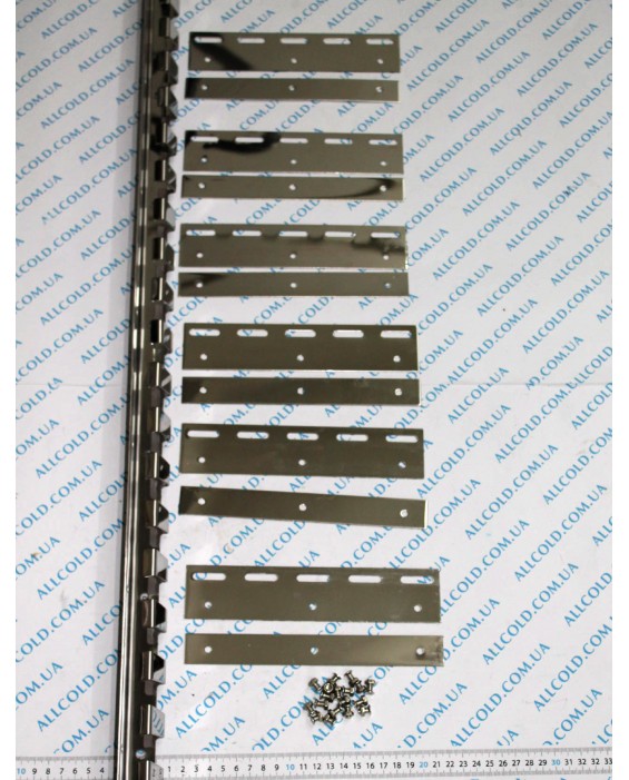 EU - 200mm fastening with hooks (1.0 m cornice, 6 planks 200 mm, screws)